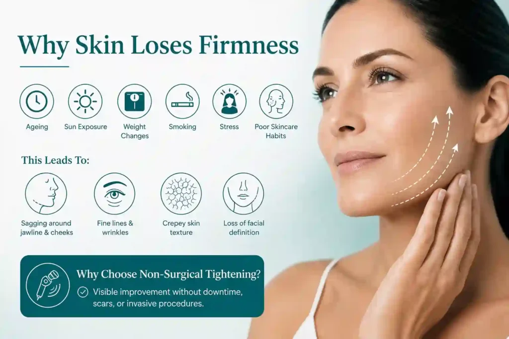 What Makes Skin Lose Firmness and Why Do People Seek Non-Surgical Tightening Henley In Arden?